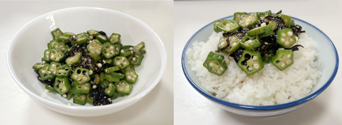 オクラの料理写真
